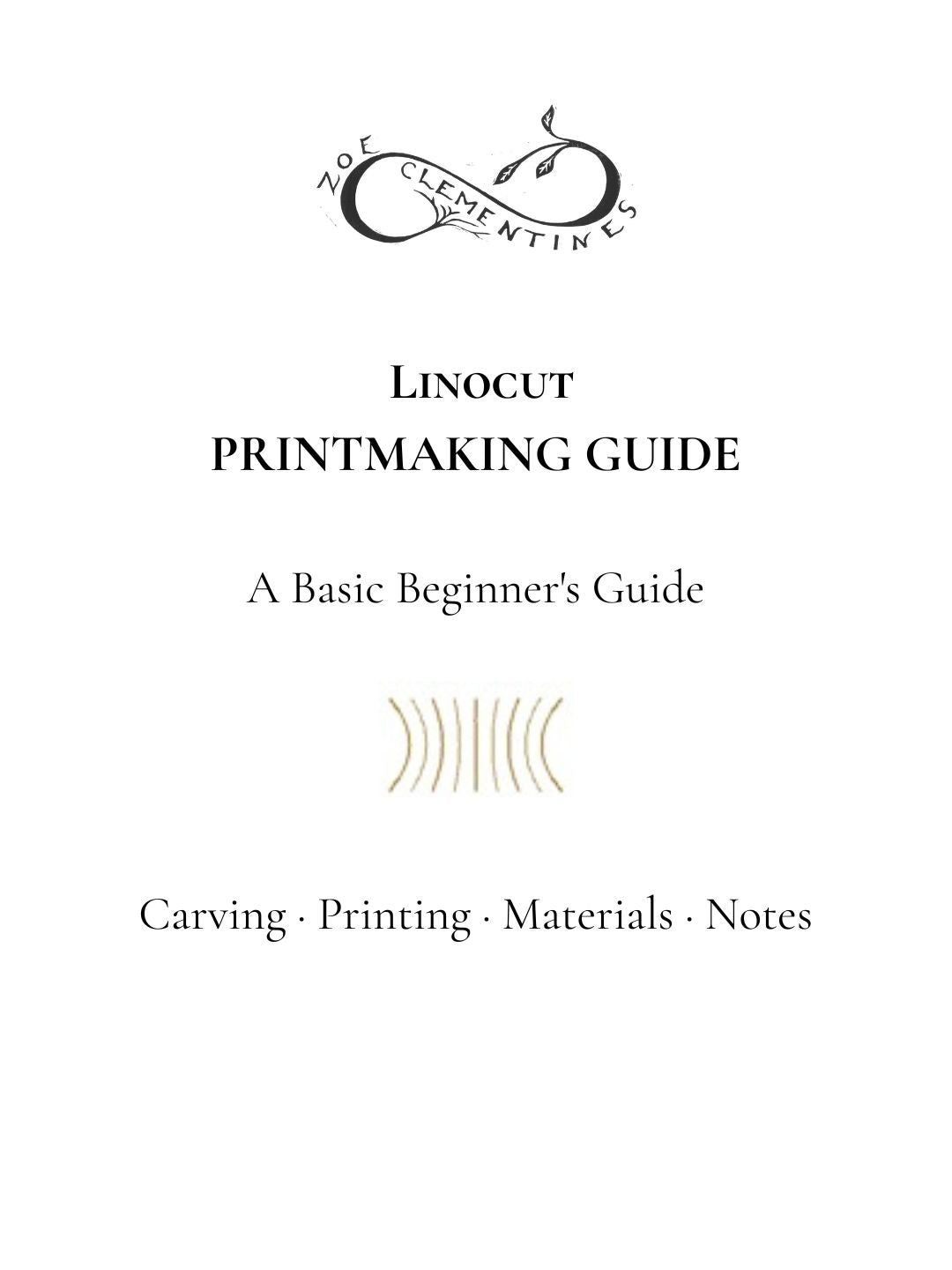 Beginners Lino-cutting Guide