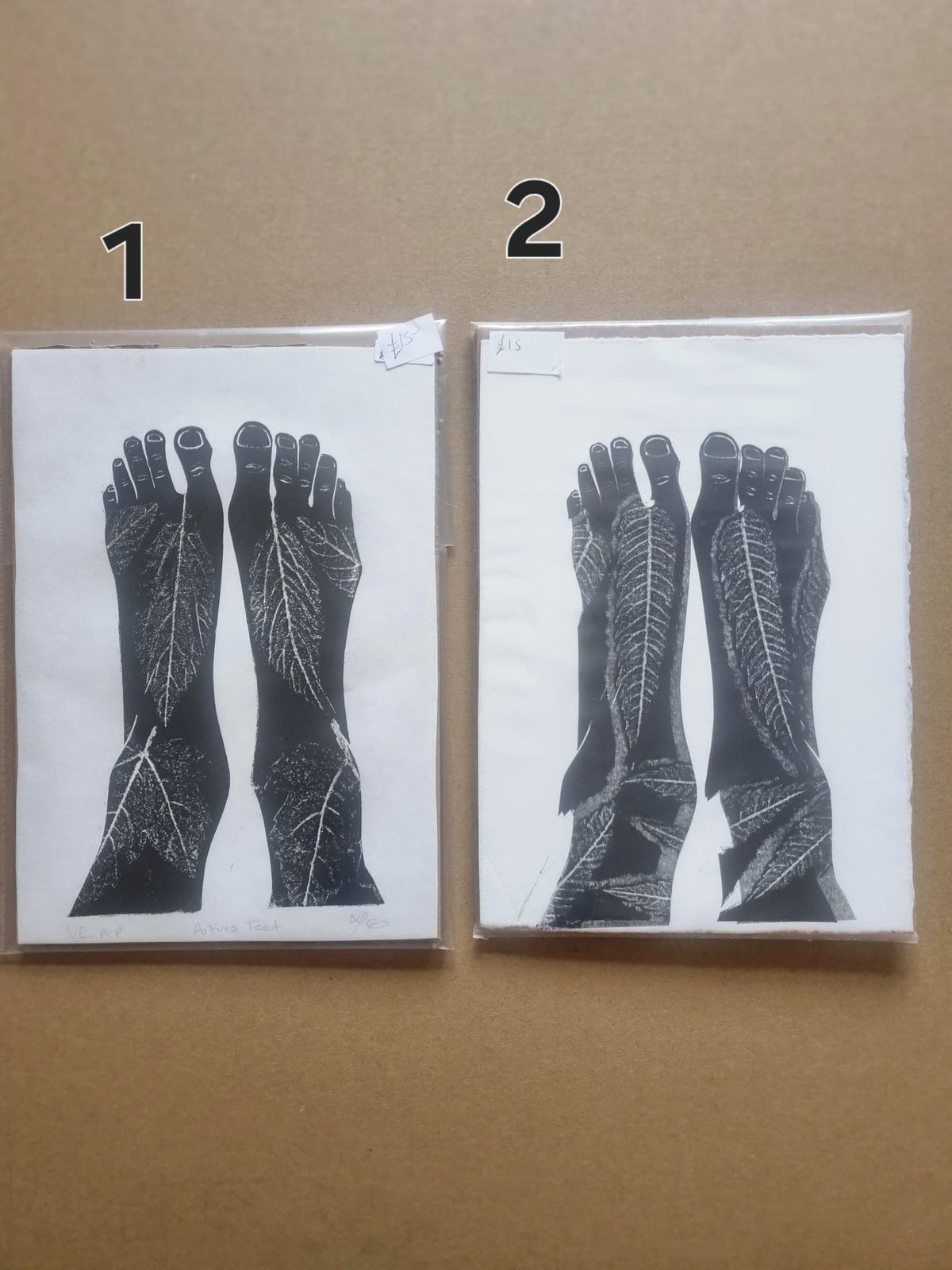 Second. - Artists Feet