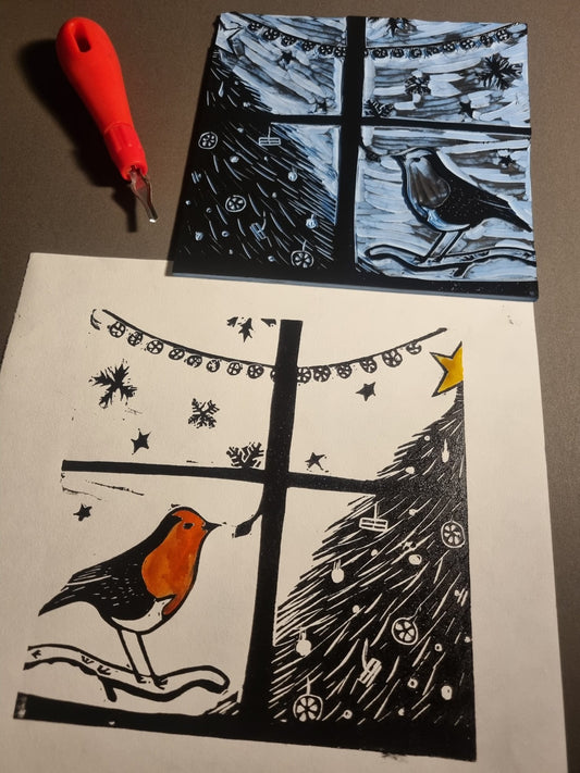 Intro to Linocutting - Christmas Cards- 21st Nov
