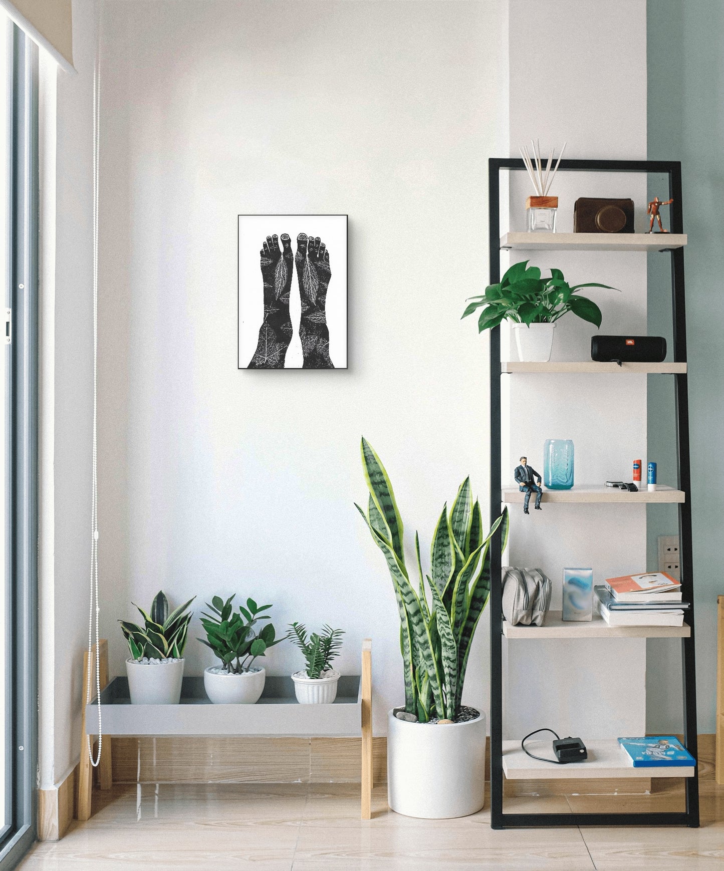 Artists Feet Digital Print