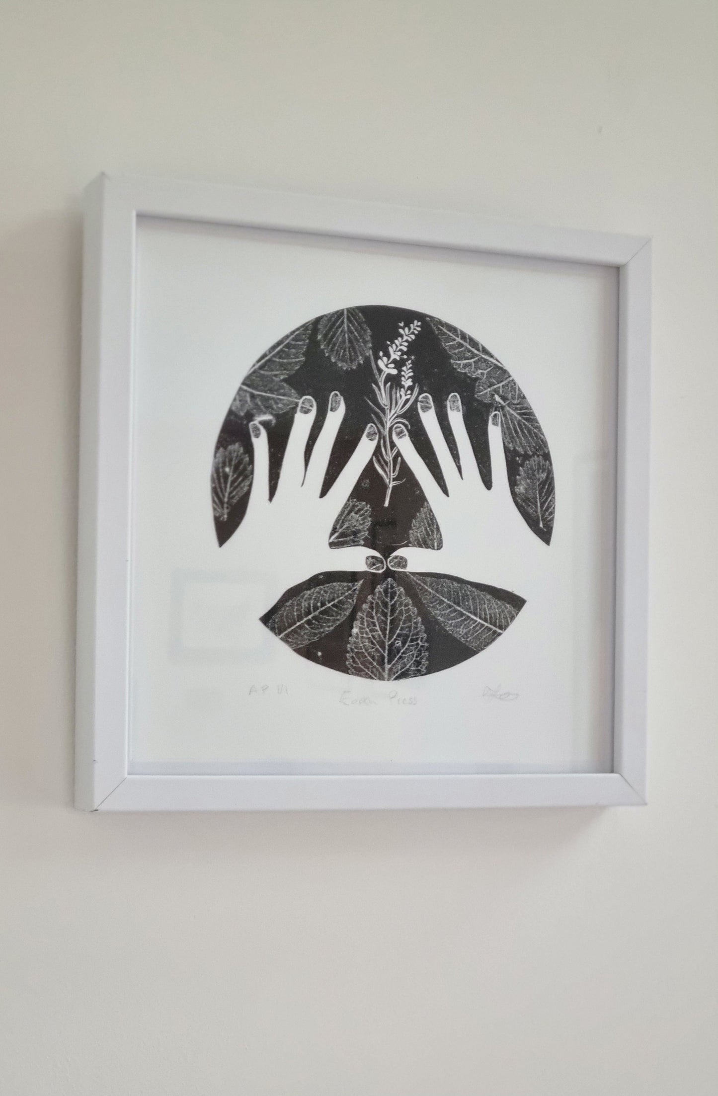 Earth Press - Framed