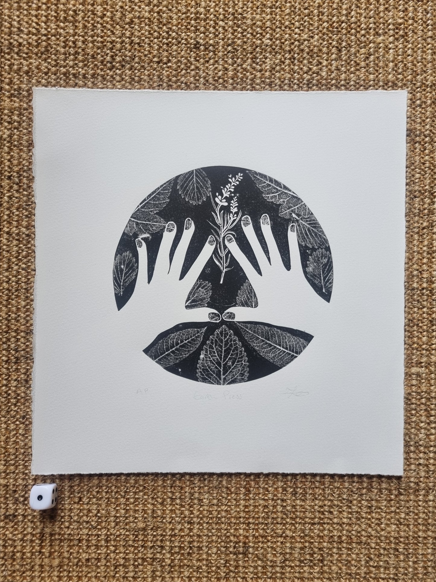 Earth Press Digital Print