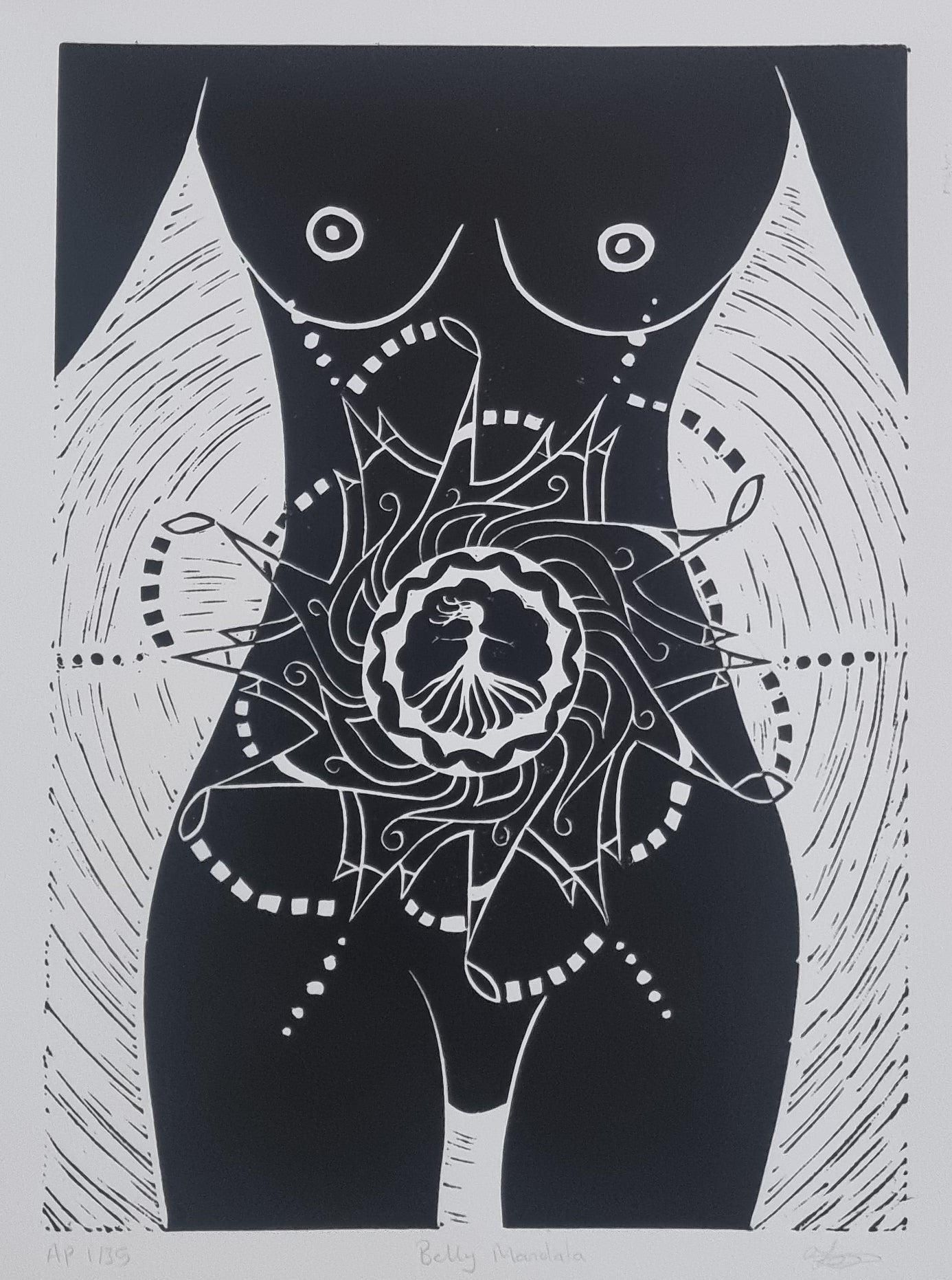 Mandala Belly - Limited Edition of 35
