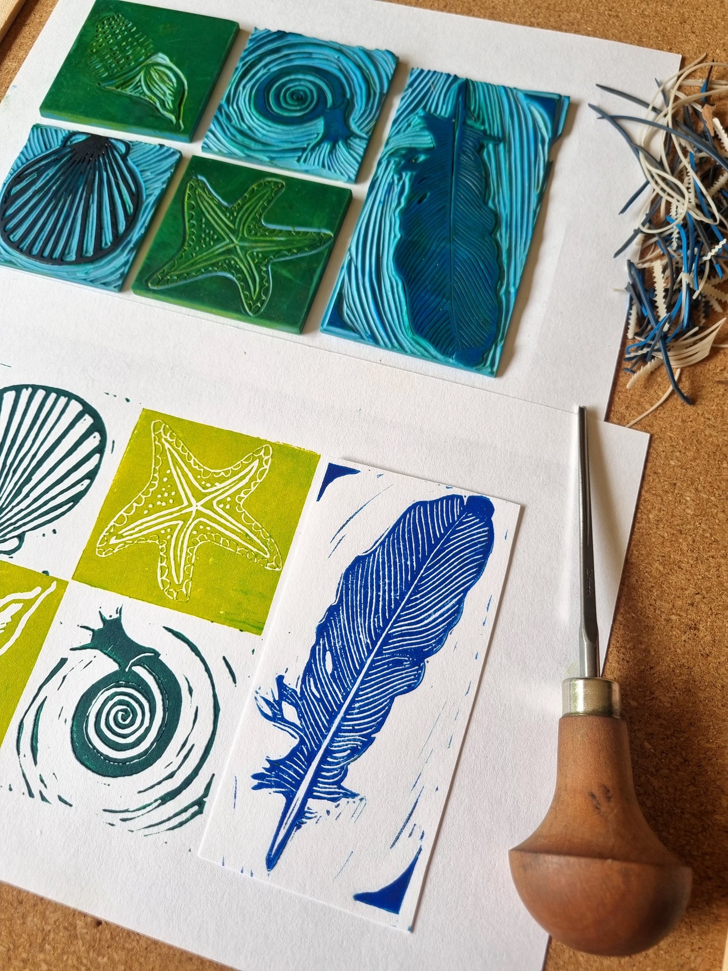 Intro to Lino - 22nd Nov - Block Print Christmas Cards