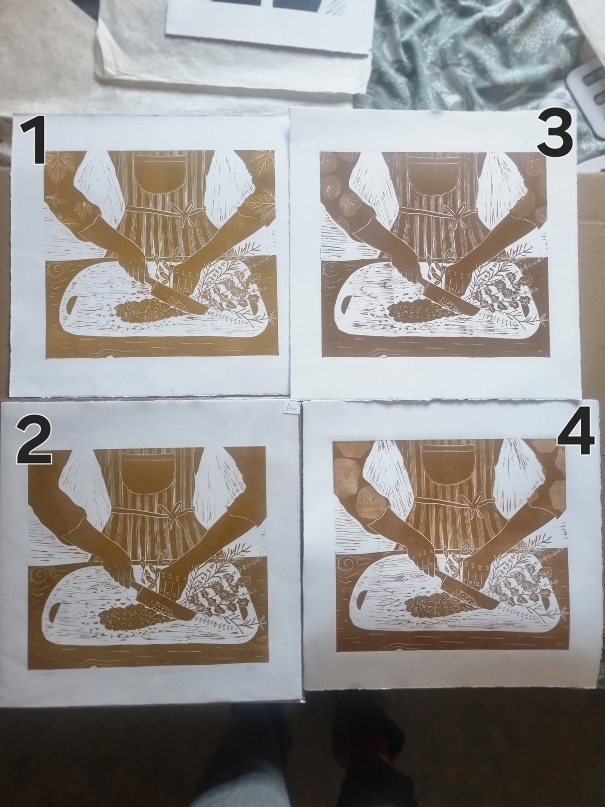 SECOND -  Parsley, Sage, Rosemary & Thyme Print