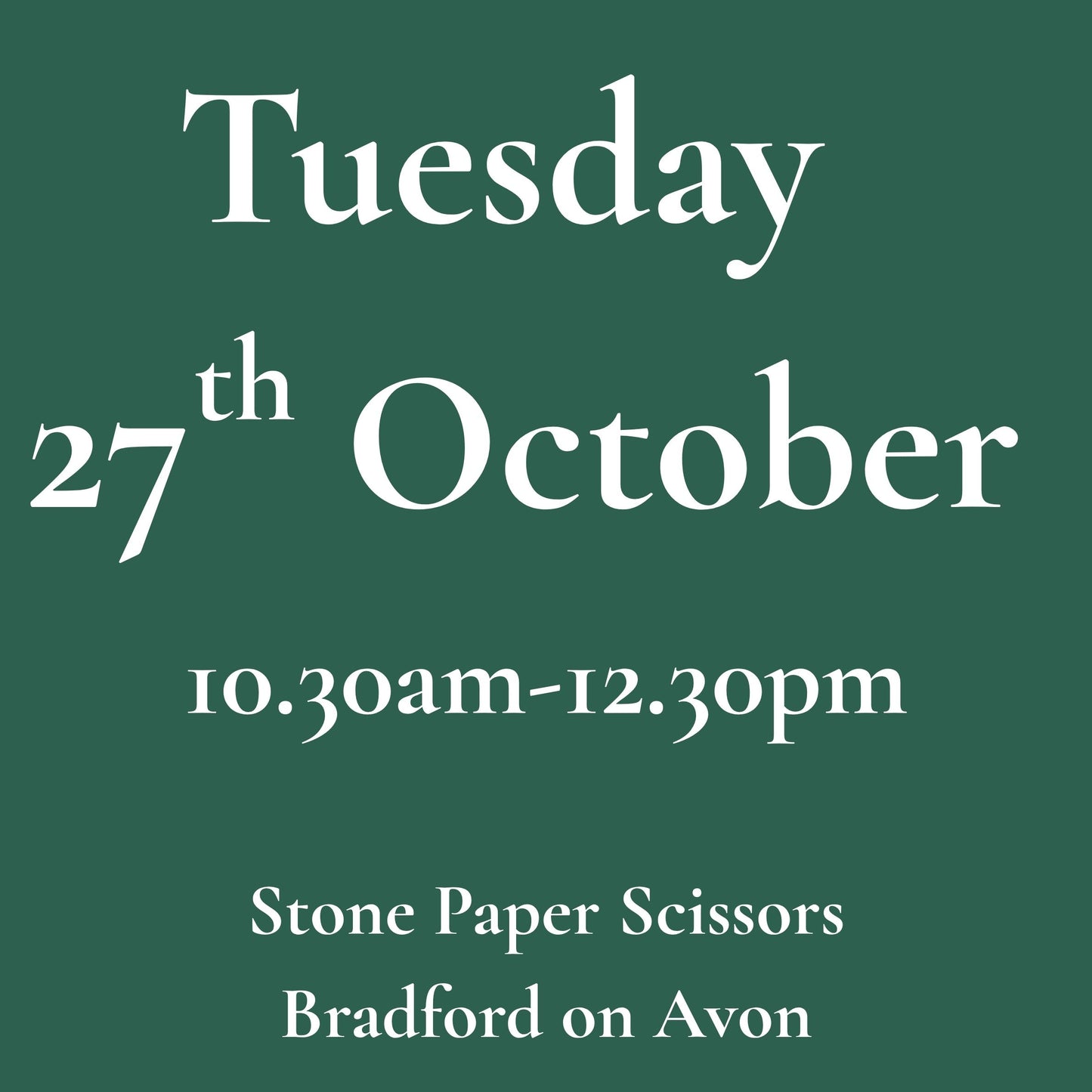 Intro to Lino - 27th OCT - Block Print