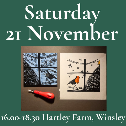 Intro to Linocutting - Christmas Cards- 21st Nov